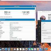 Screen Shot 2016-10-14 at 13.47.35  Test procesora Intel  i7-6700K 4.0@4.7 GHz programem Geekbench 4.0. System operacyjny OS X Sierra 12.0. Geekbench 4.o nie jest kompatybilny z Geekbench 3.o stąd inne (niższe) rezultaty.Starsza wersja Geekbench 3.0 jest już niekompatybilna z OS X Sierra.